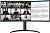 Монитор LG 34" UltraWide 34WR55QK-B черный VA LED 21:9 HDMI матовая HAS 300cd 178гр/178гр 3440x1440 100Hz DP Ultra WQHD USB 6.9кг