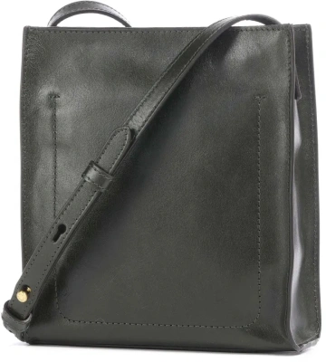 Сумка кросс-боди женская The Bridge Mirra 04160501/I2 темно-зеленая натур.кожа