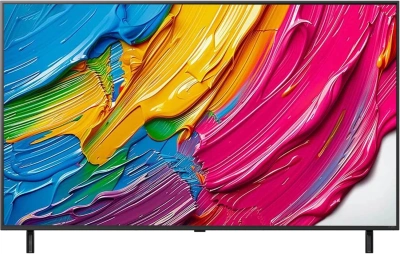 Телевизор LED LG 55" 55QNED80A6A.ARUG черный титан 4K Ultra HD 60Hz DVB-T DVB-T2 DVB-C DVB-S DVB-S2 USB WiFi Smart TV (RUS)