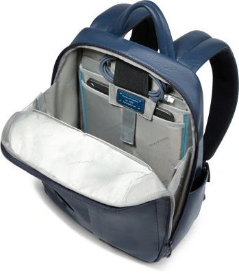 Рюкзак мужской Piquadro Russel CA6765W137/BLU синий натур.кожа