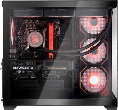 ПК Bloody BD-PC RAB84V2 TWR Ryzen 5 7500F (3.7) 32Gb SSD1Tb RTX5060TI 8Gb Windows 11 Home 64 2.5xGbitEth 750W черный (RUS) (2142124)