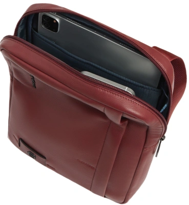 Сумка мужская Piquadro Russel CA1816W137/CU красное дерево натур.кожа