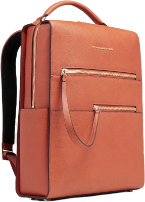 Рюкзак женский Piquadro Patricia CA6772W140/AR коралловый натур.кожа