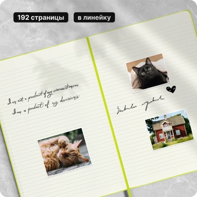 Блокнот Moleskine CLASSIC QP090C2 XLarge 190х250мм 192стр. линейка твердая обложка лайм