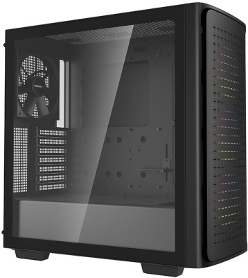 Корпус Deepcool CK560 черный без БП ATX 3x120mm 4x140mm 2xUSB3.0 audio bott PSU