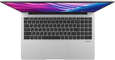 Ноутбук Digma EVE P5851 Pentium Silver N5030 8Gb SSD256Gb Intel UHD Graphics 605 15.6" IPS FHD (1920x1080) Windows 11 Pro silver WiFi BT Cam 5000mAh (DN15N5-8CXW05)