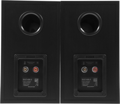 Фронтальные колонки Canton GLE 420.2 2.0 130Вт черный (в комплекте: 2 колонки)