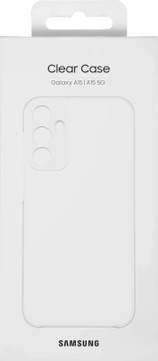 Чехол (клип-кейс) Samsung для Samsung Galaxy A15 Clear Case A15 прозрачный (EF-QA156CTEGRU)
