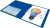 Папка на 2-х D-кольцах Бюрократ -0840/2DBLU A4 пластик 0.8мм кор.40мм внутр. с вставкой синий Папка на 2-х D-кольцах Бюрократ -0840/2DBLU A4 пластик 0.8мм кор.40мм внутр. с вставкой синий
