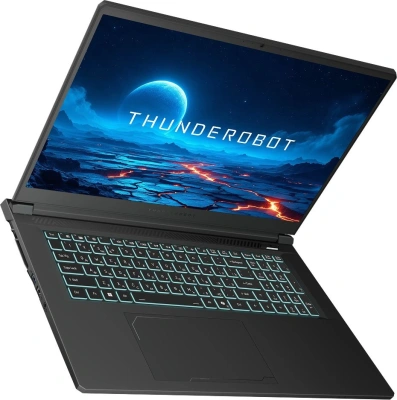 Ноутбук Thunderobot Range 17 G2 Max Core i7 13620H 32Gb SSD1Tb NVIDIA GeForce RTX 5070 8Gb 17.3" IPS QHD (2560x1440) FreeDOS black WiFi BT Cam (JT009B00KRU)