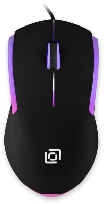 Мышь Оклик 245M черный оптическая 1000dpi USB 3but (471479)