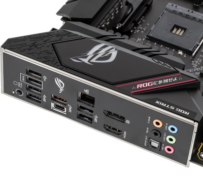 Материнская плата Asus ROG STRIX B550-F GAMING Soc-AM4 AMD B550 4xDDR4 ATX AC`97 8ch(7.1) 2.5Gg RAID+HDMI+DP