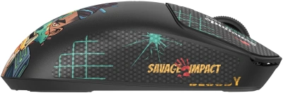 Мышь A4Tech Bloody R72 Ultra Duo Renegade черный оптическая 20000dpi беспров. USB/USB-C 7but