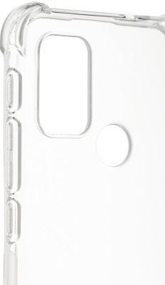 Чехол (клип-кейс) для Motorola Moto G20 Brosco прозрачный (MOTO-G20-HARD-TPU-TRANSPARENT)