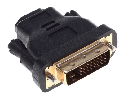 Адаптер Buro DVI-D (m) HDMI (f) (BHP RET ADA_HDMI-DVI) черный
