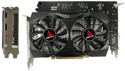Видеокарта Biostar PCI-E 3.0 VN1055XF41 NVIDIA GeForce GTX 1050 4Gb 128bit GDDR5 1354/7000 DVIx1 HDMIx1 DPx1 HDCP Ret