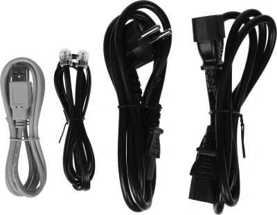 Источник бесперебойного питания Powercom King Pro RM KIN-1000AP RM 800Вт 1000ВА черный