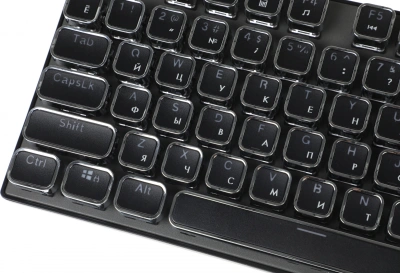 Клавиатура GMNG GG-KB815X механическая черный/серебристый USB Multimedia for gamer LED (1913914) кабель 1.8м