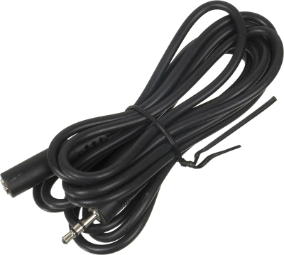 Кабель-удлинитель аудио Buro Jack 3.5 (m)/Jack 3.5 (f) 2м. черный (BAAC003-2)
