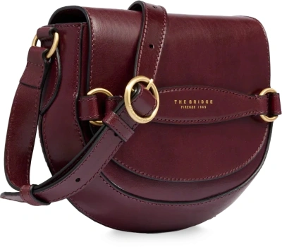 Сумка женская The Bridge Bettina 04371201/YF бургунди натур.кожа