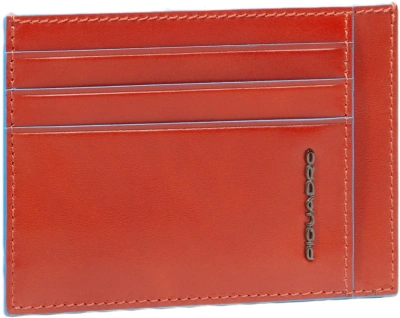 Чехол для кредитных карт Piquadro Blue Square PP2762B2R/CU4 табачный натур.кожа