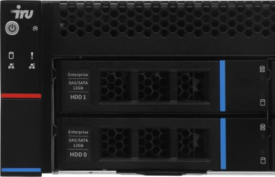 Сервер IRU Rock G2208IG3 2x5318Y 2x32Gb 2x480Gb SSD LSI 9361-8I AST2500 2xGigEth 2x1300W w/o OS (2195670)