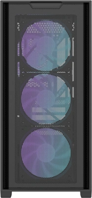 Корпус Formula Air Mesh GX600 Plus черный без БП mATX 6x120mm 2x140mm 2xUSB3.0 audio bott PSU