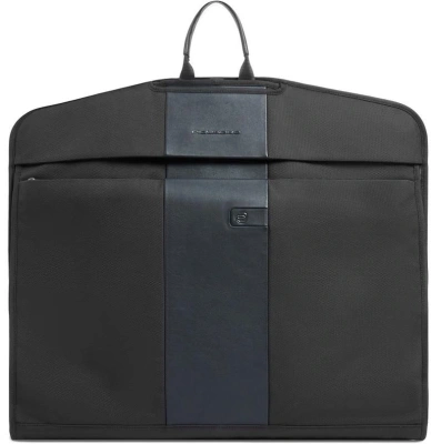 Сумка портплед Piquadro Brief2 PA7047BR2/N черная нейлон/натур.кожа