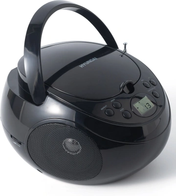 Аудиомагнитола Hyundai H-CD3301 черный 4Вт CD CDRW MP3 FM(dig)