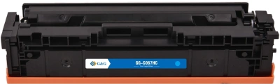 Картридж лазерный G&G GG-C067HC CRG067HCYN голубой (2350стр.) для Canon LBP631Cw/LBP633Cdw/LBP632Cdw/i-SENSYS MF651Cw/MF655Cdw/MF657Cdw/MF655Cw/MF657Cw/MF653Cdw/MF654Cdw/MF656Cdw