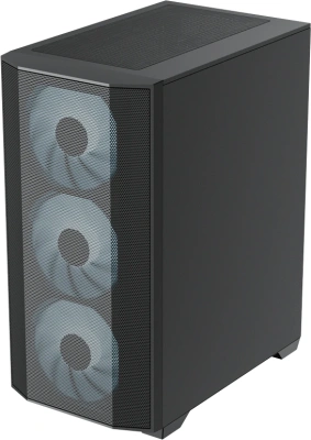 Корпус Accord ACC-195M черный без БП mATX 8x120mm 2xUSB2.0 1xUSB3.0 audio bott PSU