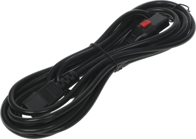 Шнур питания Lanmaster LAN-PP13L/14-5.0-BK C13-С14 проводник.:3x0.75мм2 5м 220В 10А черный