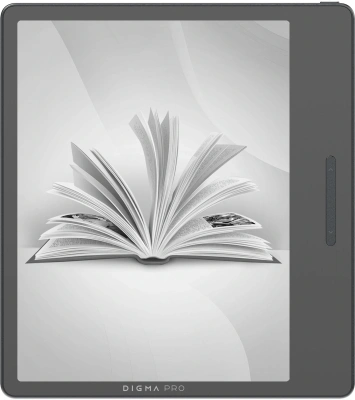 Электронная книга Digma pro Moon 7 7" E-Ink Carta 758x1024 1.8Ghz 3072/32Gb/SD/microSDHC/подсветка дисплея темно-серый