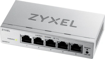 Коммутатор Zyxel GS1200-5V3-EU0101F (L2) 5x1Гбит/с управляемый
