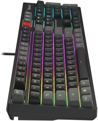 Клавиатура A4Tech Bloody B230N черный USB Multimedia for gamer LED (B230N) кабель 1.8м