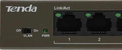 Коммутатор Tenda TEG1109P-8-102W (L2) 9x1Гбит/с 8PoE 92W неуправляемый