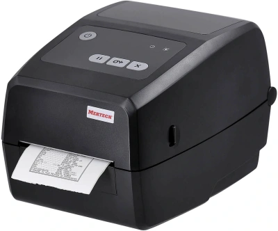Термопринтер Mertech TLP4H (1026) 300dpi 101мм/с/USB/RS232/Eth для печ.этик. черный