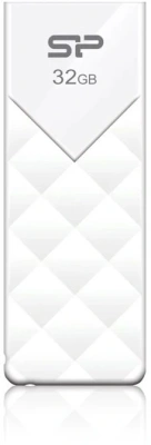 Флеш Диск Silicon Power 32Gb Ultima U03 SP032GBUF2U03V1W USB2.0 белый