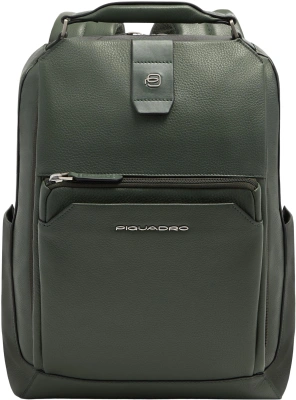 Рюкзак мужской Piquadro Tebe CA7157W144/VE хаки натур.кожа