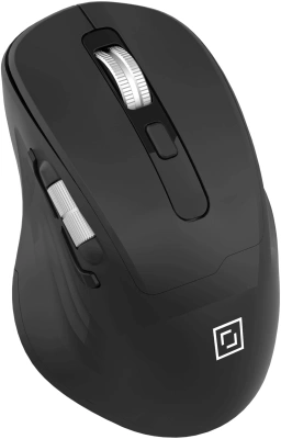 Мышь Оклик 601MW черный оптическая 4800dpi беспров. BT/Radio USB 8but (1885438)