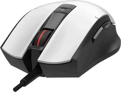 Мышь A4Tech Bloody ES8 белый оптическая 6000dpi USB 7but (ES8 PANDA WHITE)