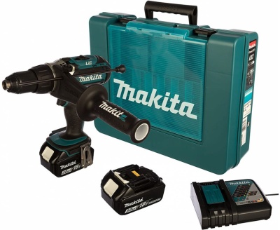 Дрель-шуруповерт Makita DHP451RFE аккум. патрон:быстрозажимной (кейс в комплекте)