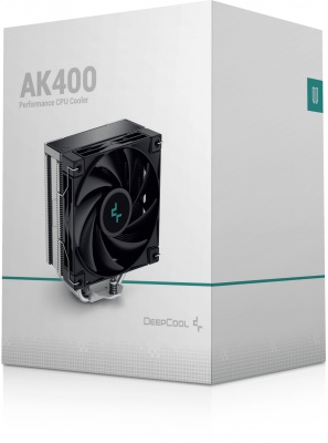 Устройство охлаждения(кулер) Deepcool AK400 Soc-AM5/AM4/1200/1700/1851 серебристый 4-pin 29-29dB Al+Cu 220W 661gr Ret (R-AK400-BKNNMN-G-1)