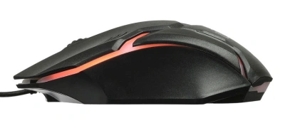 Мышь Оклик 396M INSOMNIA черный оптическая 1200dpi USB 3but (1192373)