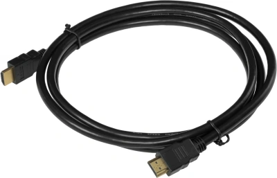 Кабель аудио-видео Cactus CS-HDMI.1.4-2 HDMI (m)/HDMI (m) 2м. позолоч.конт. черный