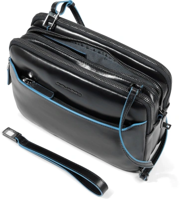 Клатч мужской Piquadro Blue Square AC6902B2R/N черный натур.кожа