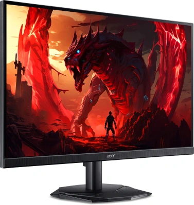 Монитор Acer 23.8" Nitro KG241YX1bmiipx черный IPS LED 0.5ms 16:9 HDMI M/M матовая 250cd 170гр/160гр 1920x1080 200Hz FreeSync Premium DP FHD 3.2кг