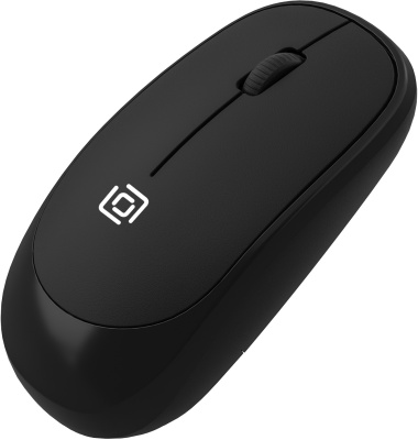 Клавиатура + мышь Оклик S255W клав:черный мышь:черный USB беспроводная Multimedia (1909361)