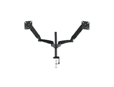 Кронштейн для мониторов ЖК Kromax OFFICE-12 черный 15"-32" макс.12кг настольный поворот и наклон