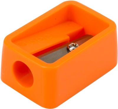 Точилка для карандашей ручная Deli E0594 1 отверстие пластик ассорти туба